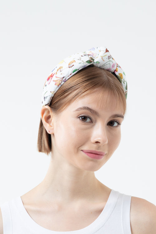 K/Woods Poise Knotted Hairband - Floral Eve
