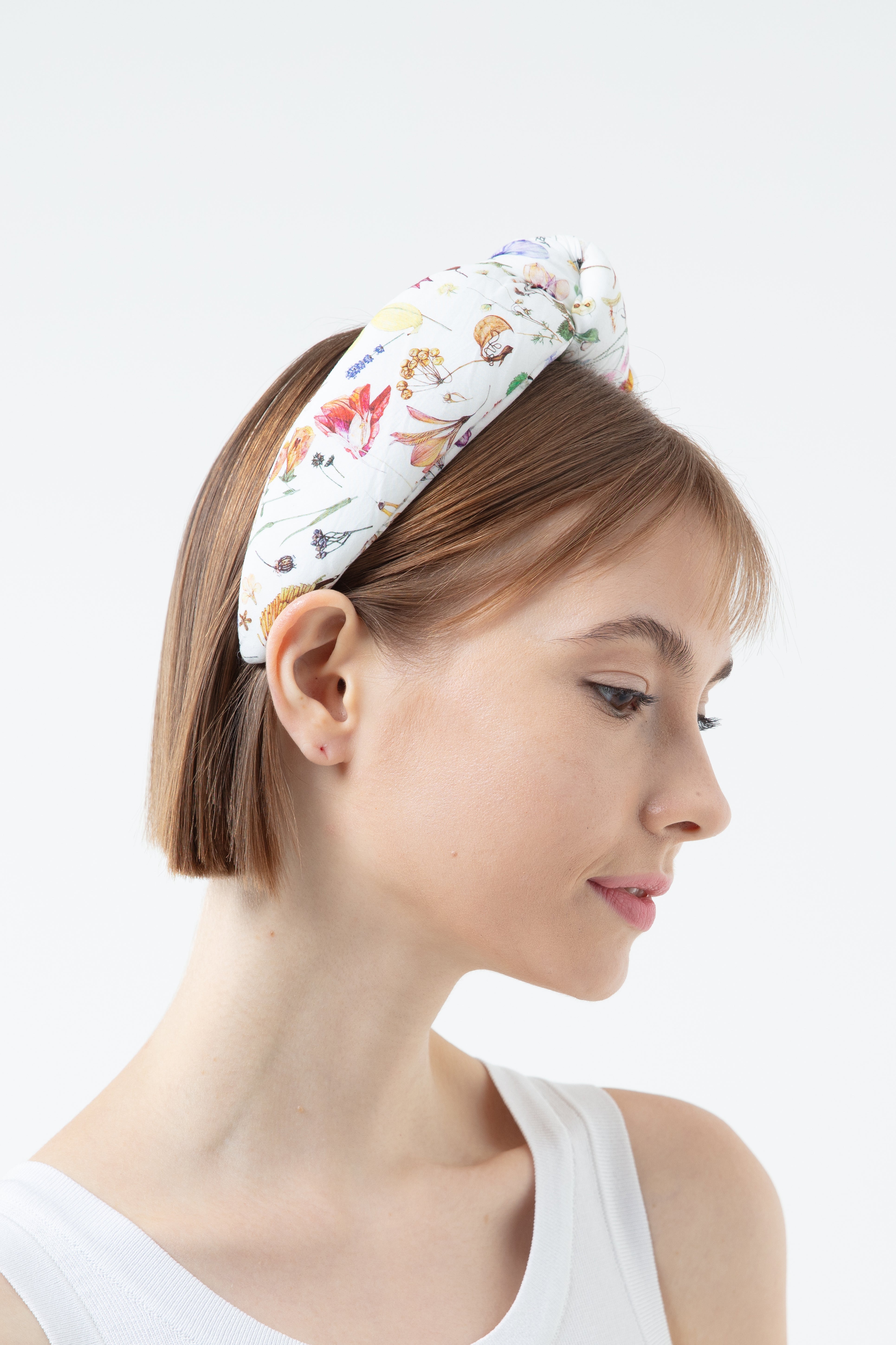 K/Woods Poise Knotted Hairband - Floral Eve