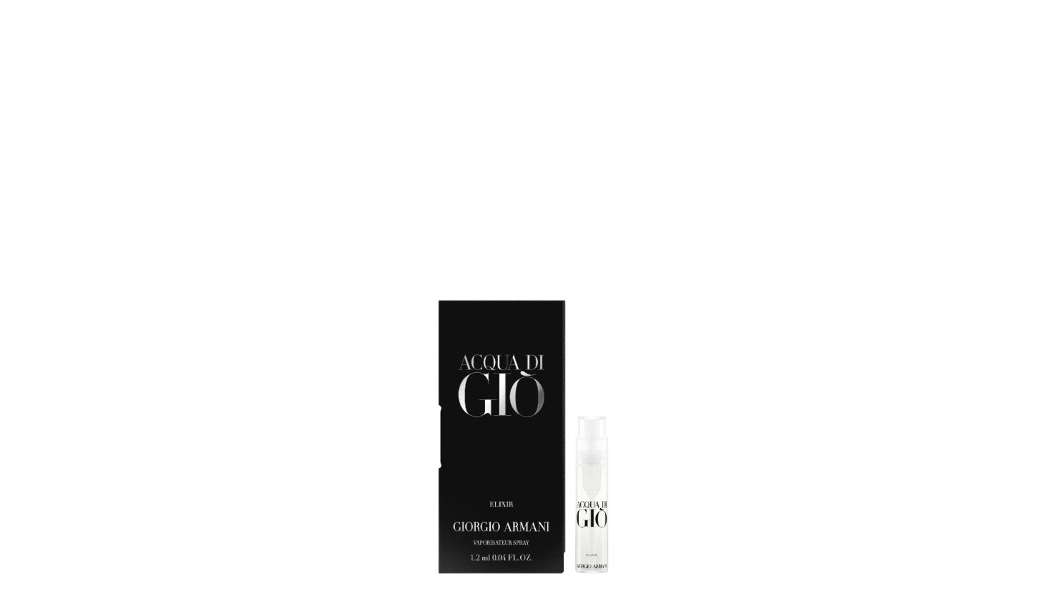 Receive 1-pc gift with any purchase of Giorgio Armani for HIM Fragrance (Gift with Purchase)