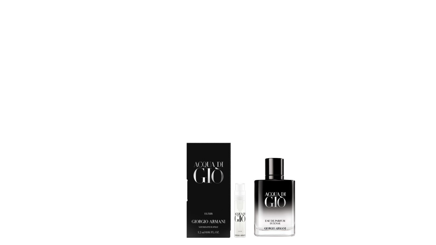 Receive 2-pc gift with $150 nett spend on Giorgio Armani for HIM Fragrance (Gift with Purchase)