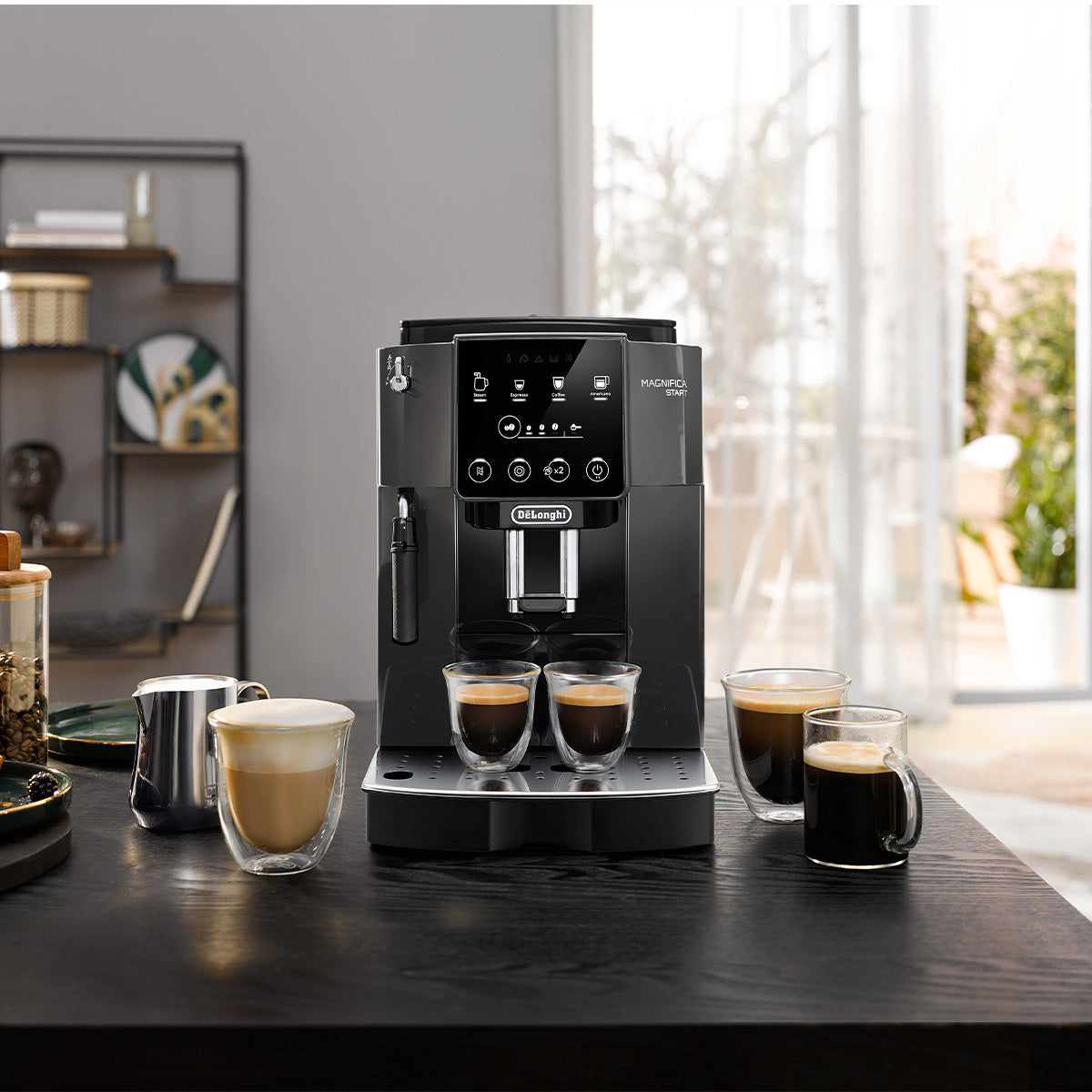 Delonghi Coffee Machine Fully-Auto Magnifica Start (ECAM220.22.GB)