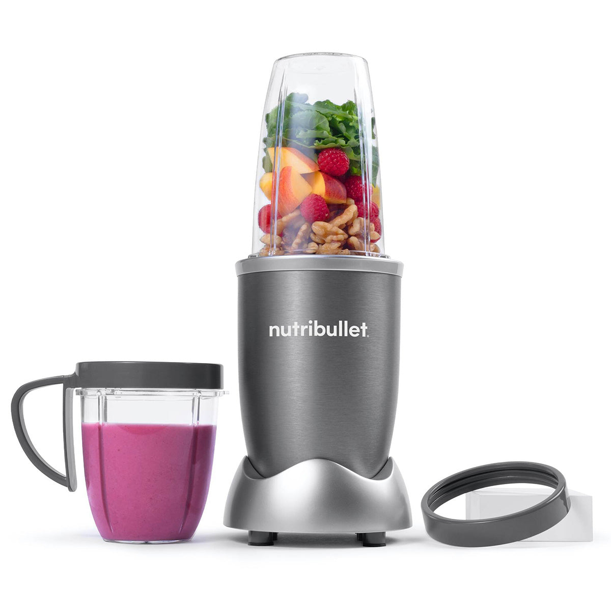 NutriBullet Personal Blender 600 series Dark Grey (NB606DG)