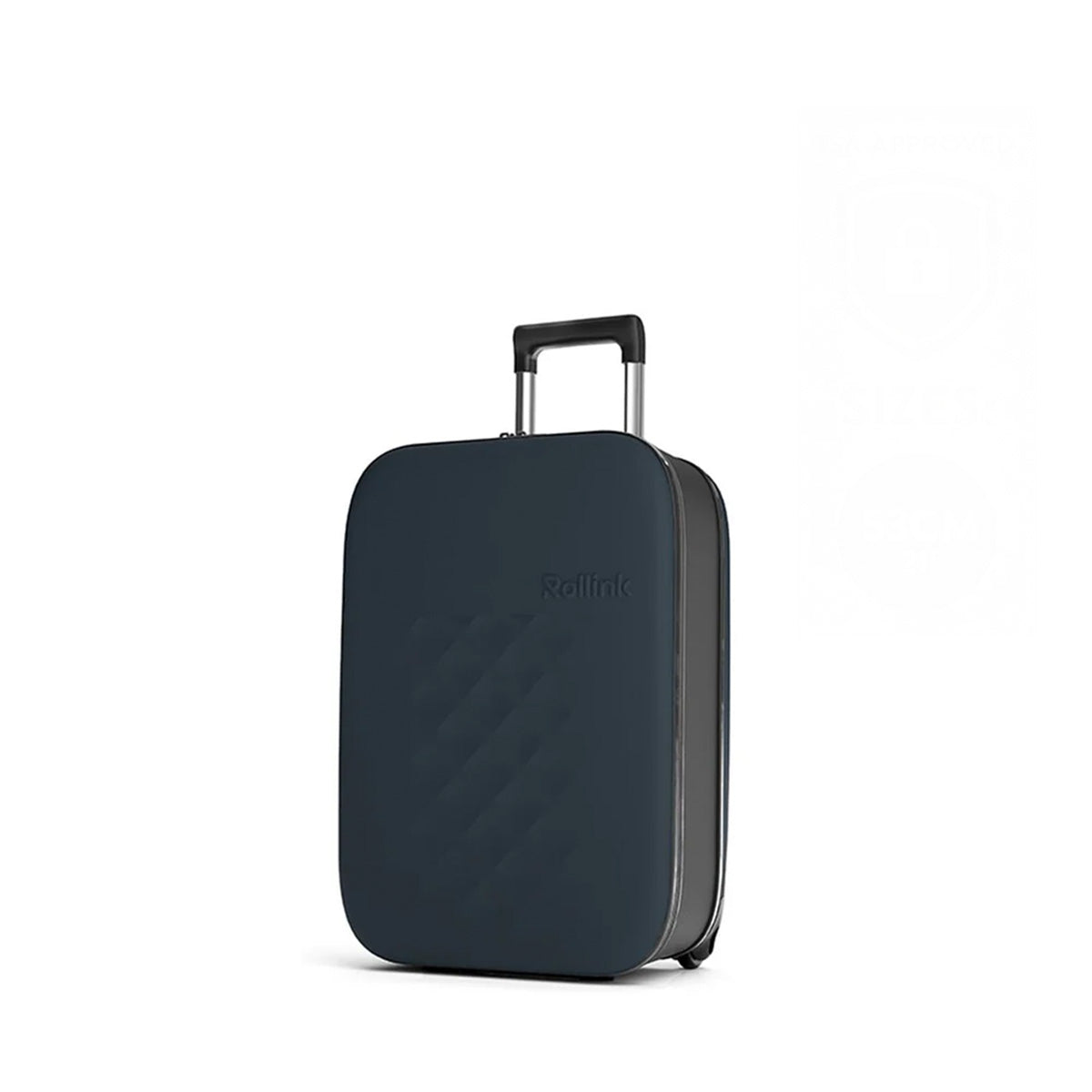 Rollink VEGA II Flex 21" Collapsible Carryon Suitcase - Blue