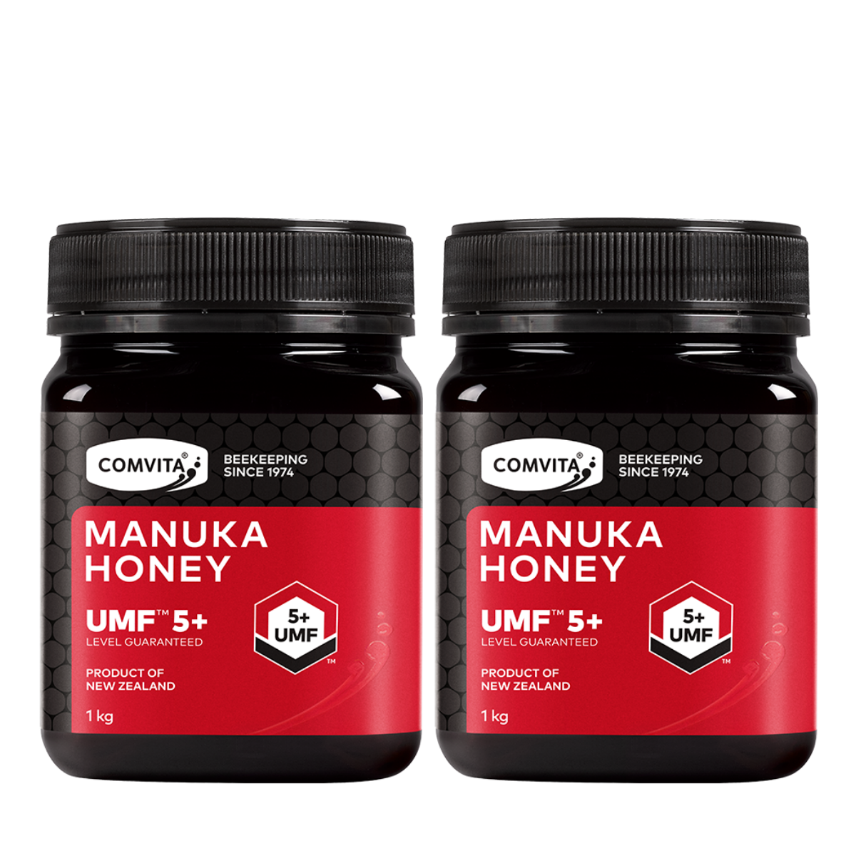 Comvita UMF™ 5+ Manuka Honey 1KG (2 Bottles)