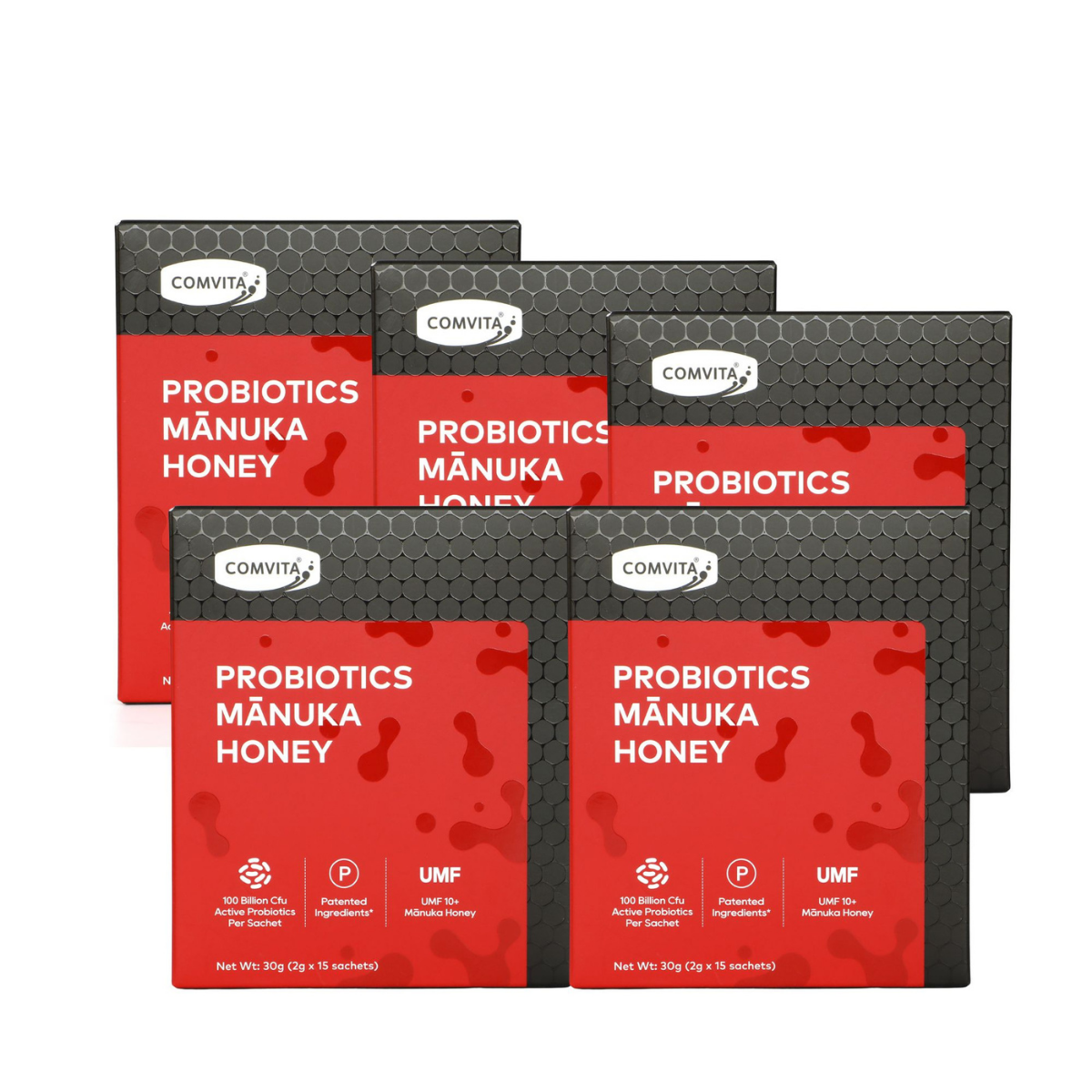 Comvita Probiotics Manuka Honey Drink 15s (5 Boxes)