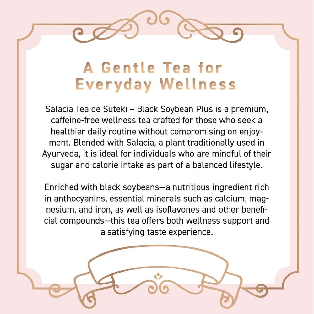 Kaitekiseikatsu Salacia Tea Black Soybean Plus