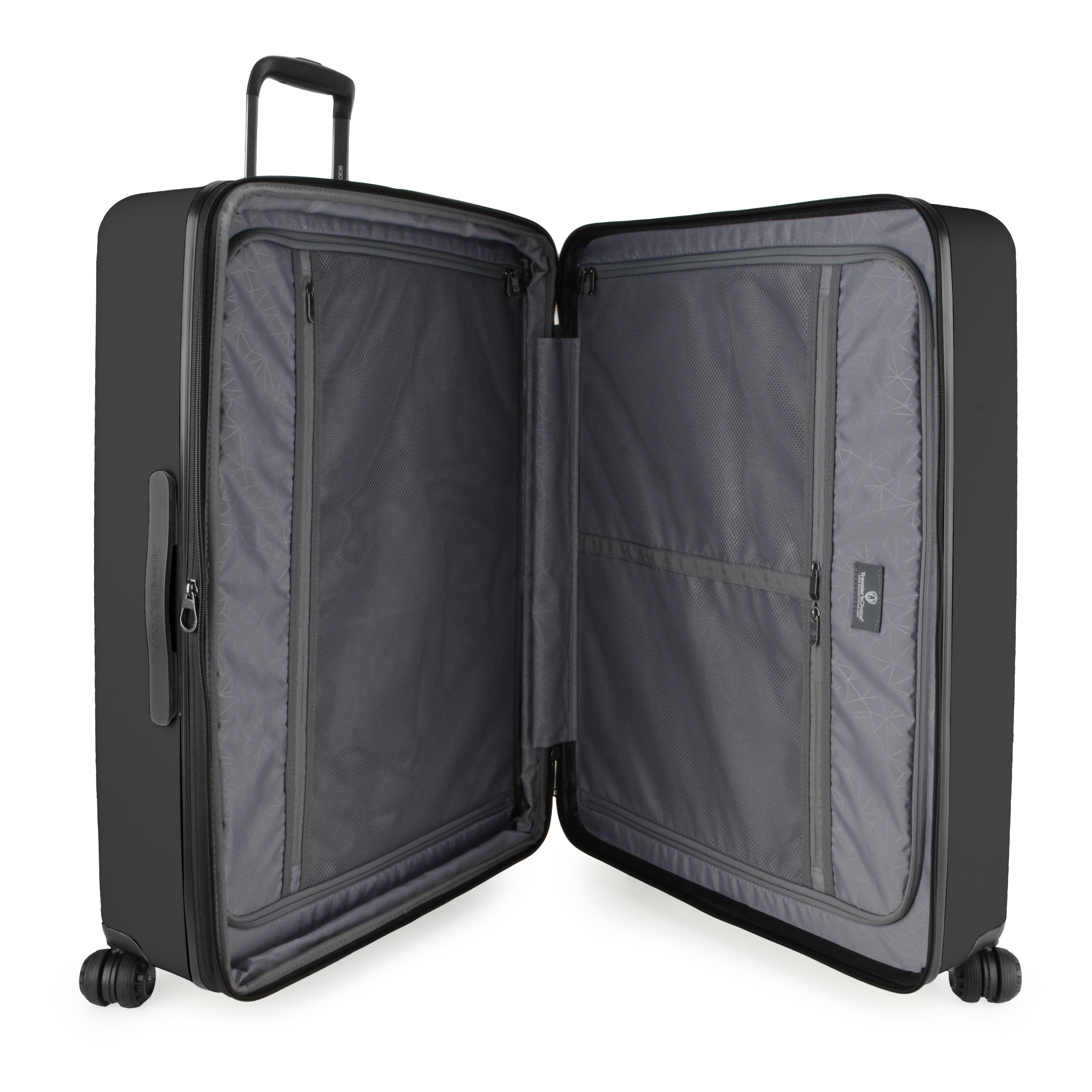 Traveler's Choice Cyclone Wheels Expandable Trolley Case with TSA Lock and Anti-theft Zipper