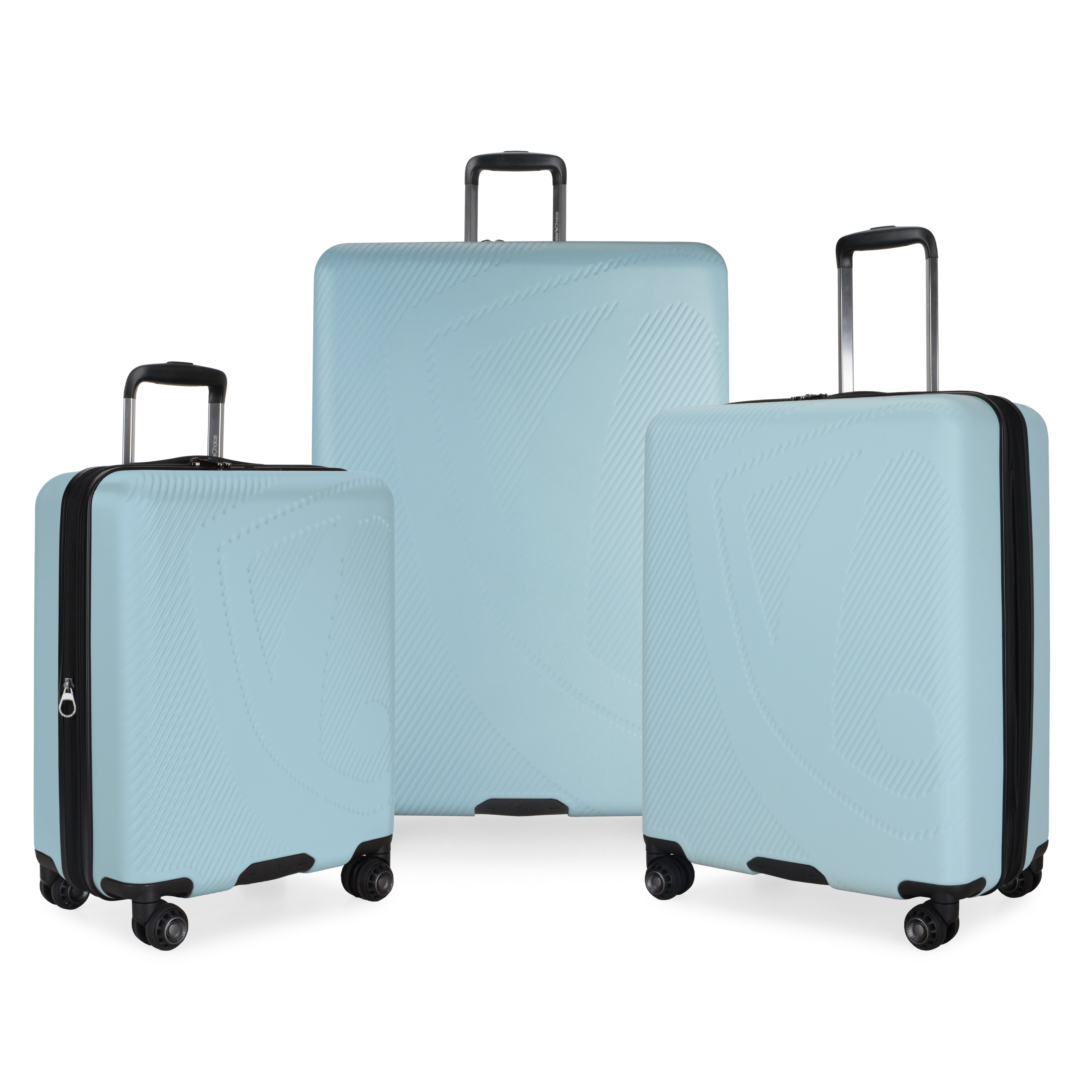 Traveler's Choice Cyclone Wheels Expandable Trolley Case with TSA Lock and Anti-theft Zipper