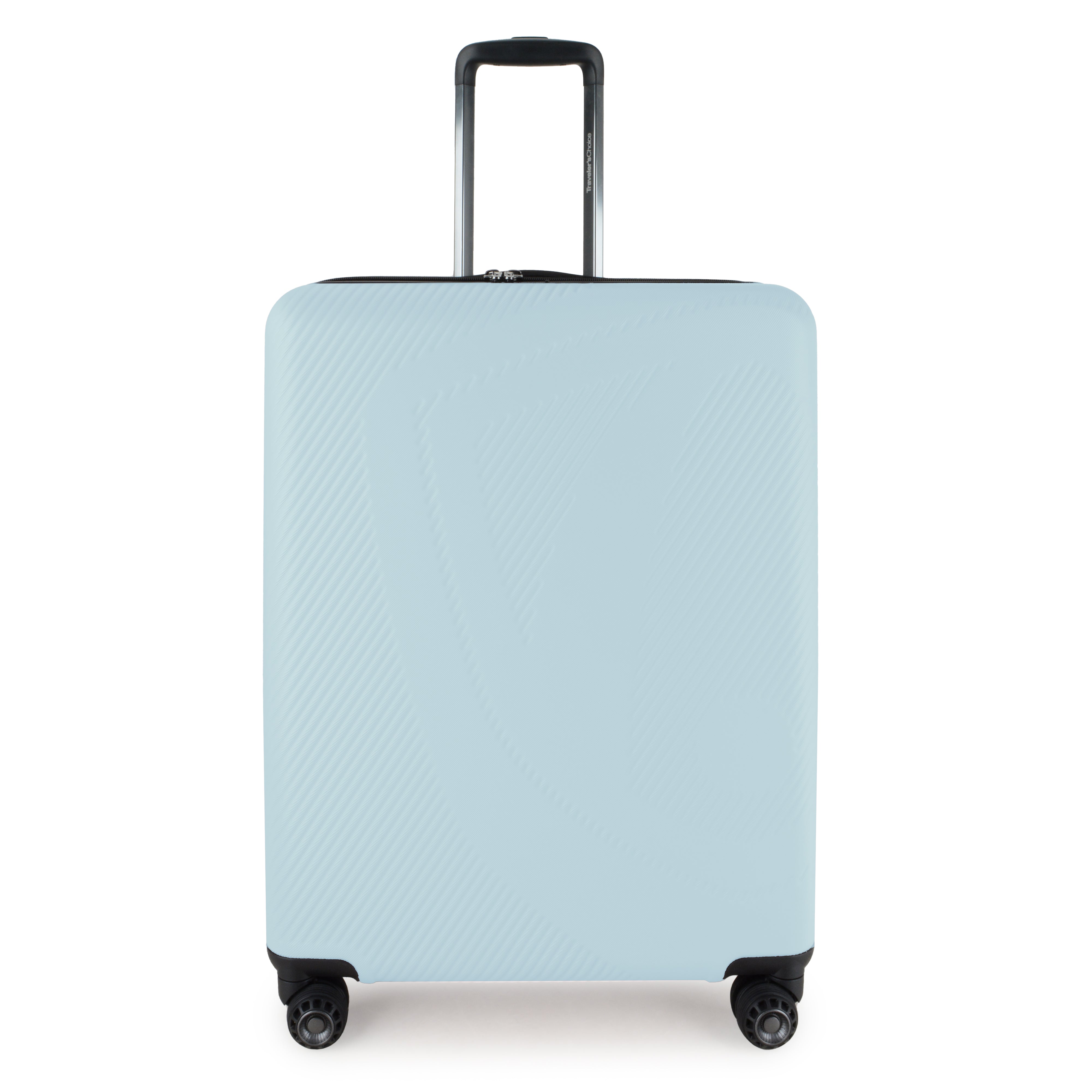 Traveler's Choice Cyclone Wheels Expandable Trolley Case with TSA Lock and Anti-theft Zipper