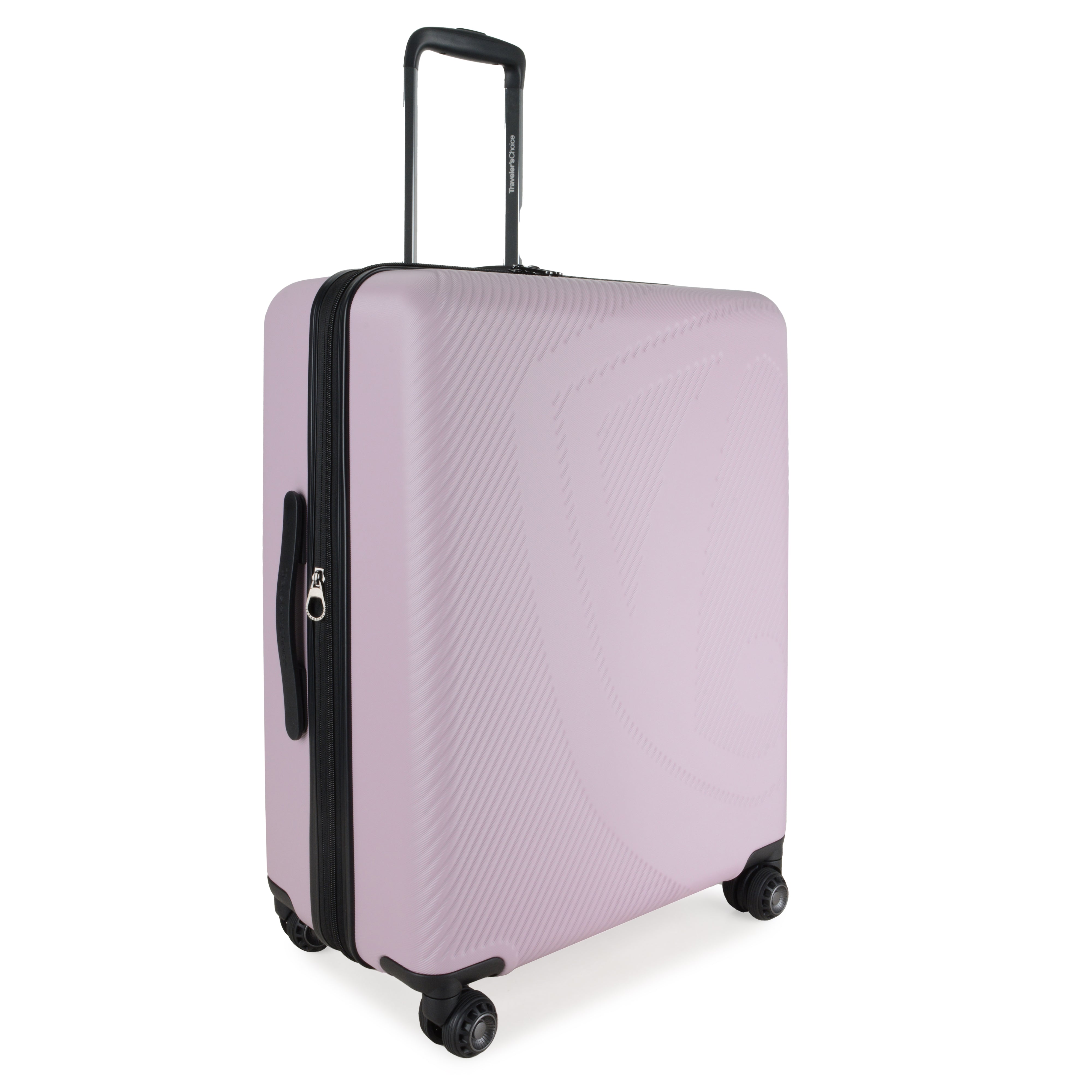 Traveler's Choice Cyclone Wheels Expandable Trolley Case with TSA Lock and Anti-theft Zipper