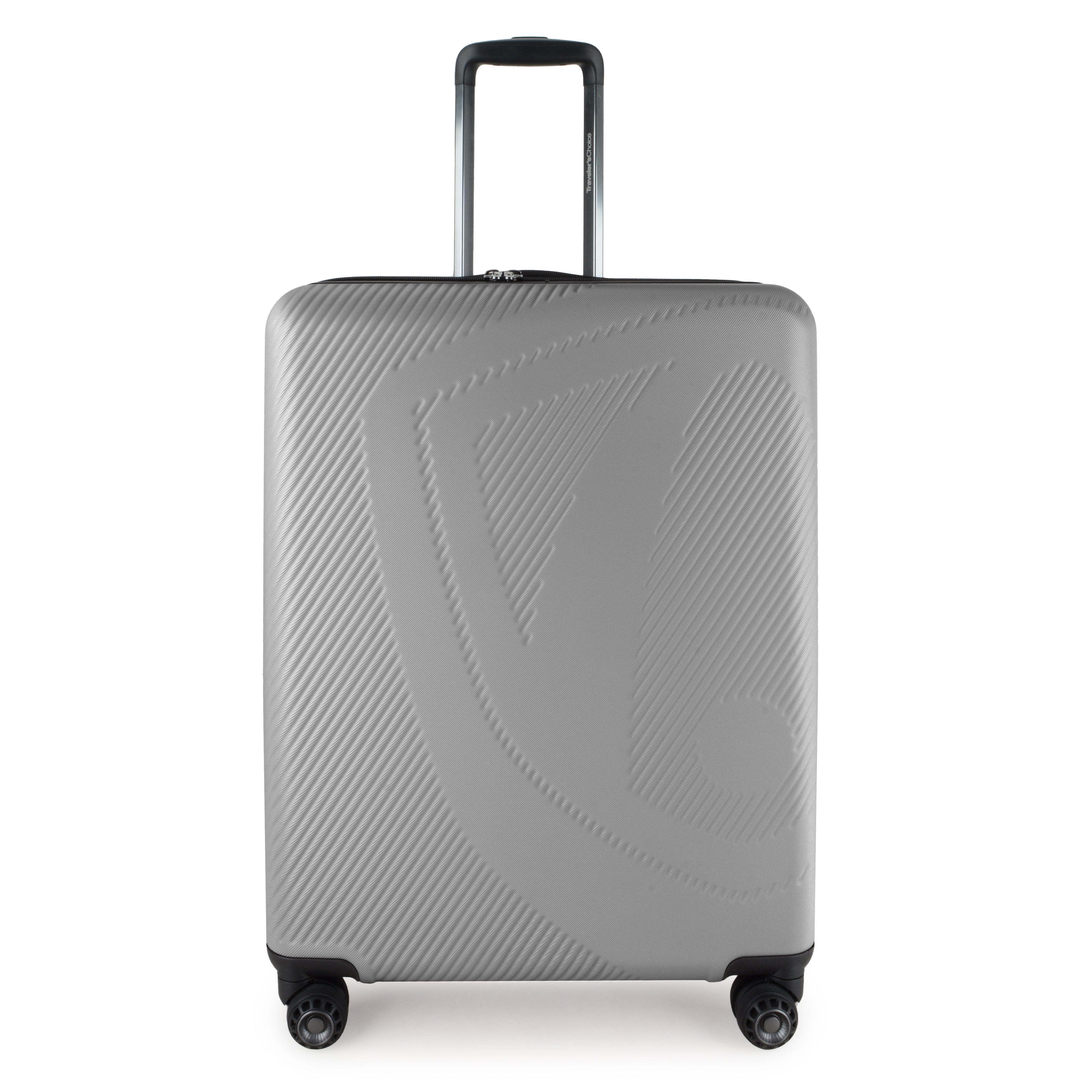 Traveler's Choice Cyclone Wheels Expandable Trolley Case with TSA Lock and Anti-theft Zipper