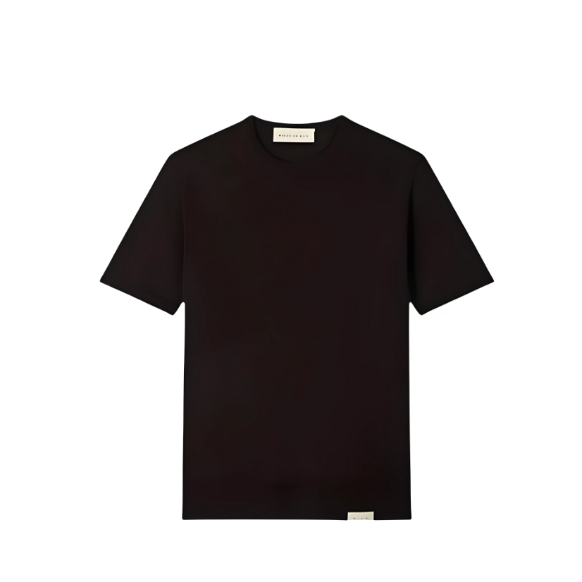 Man On The Boon Essential Summer Crew Neck Brown