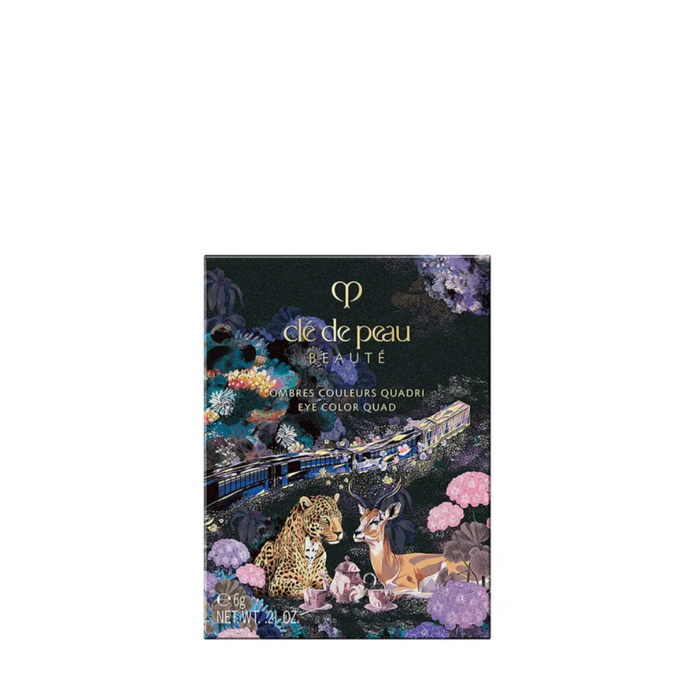 Clé de Peau Beauté Eye Color Quad 504 Pastel Tea Safari 6g (Holiday 2025 Limited Edition)