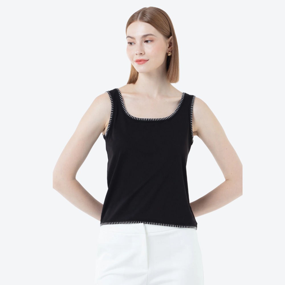 K/Woods Sorona Knit Scoop Tank