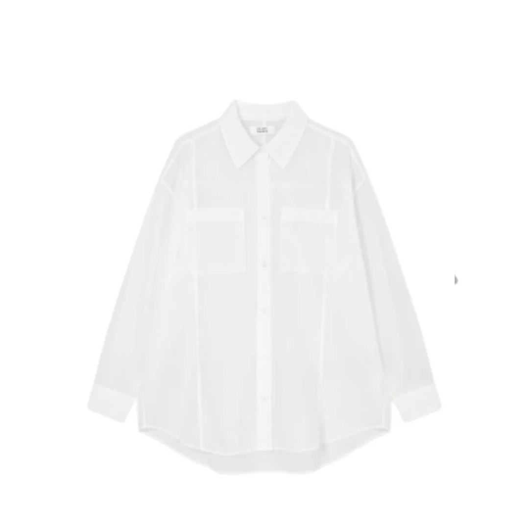 Studio Tomboy Light Two Pocket Shirt White