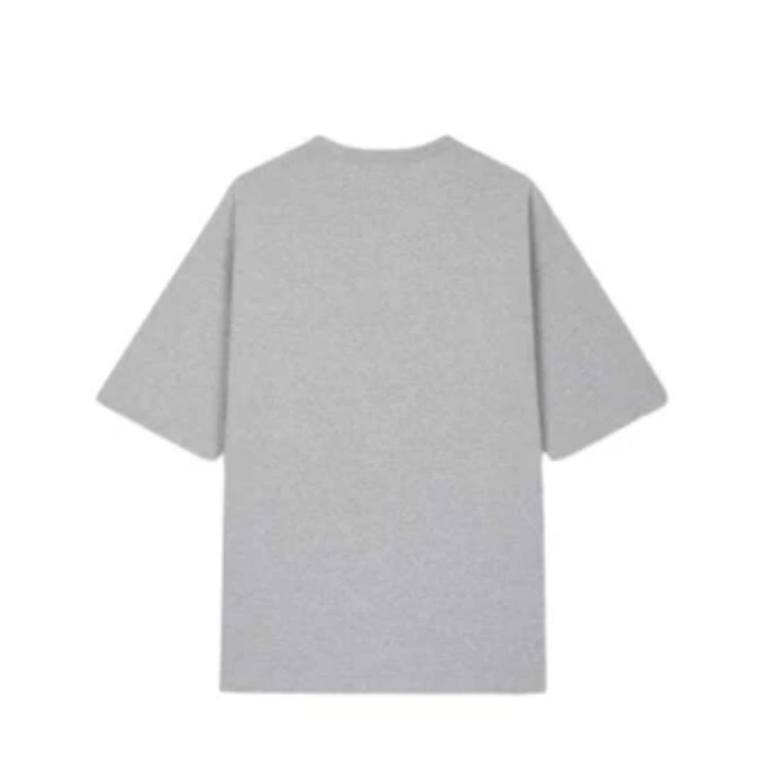 Studio Tomboy Unique Printed T-Shirt Mellange Grey