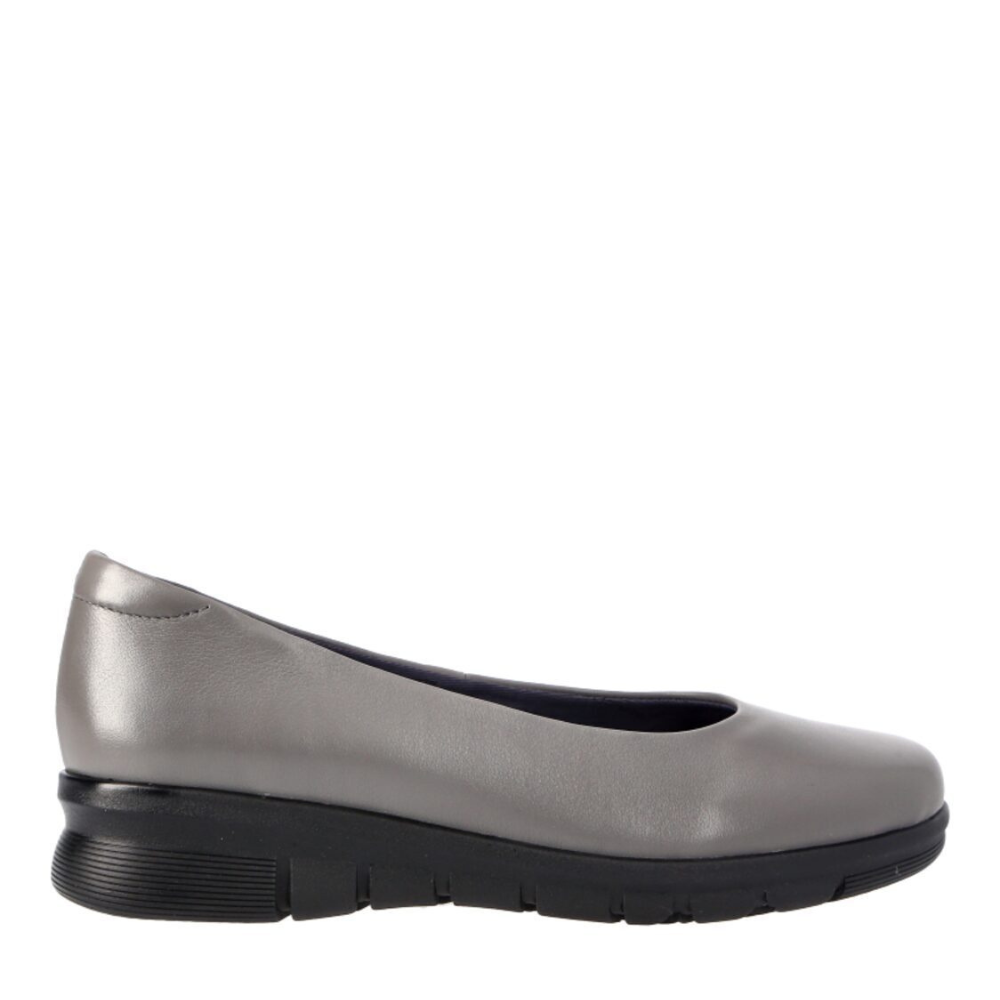 Barani Leather Pumps/Ballet Flats 1205 Grey