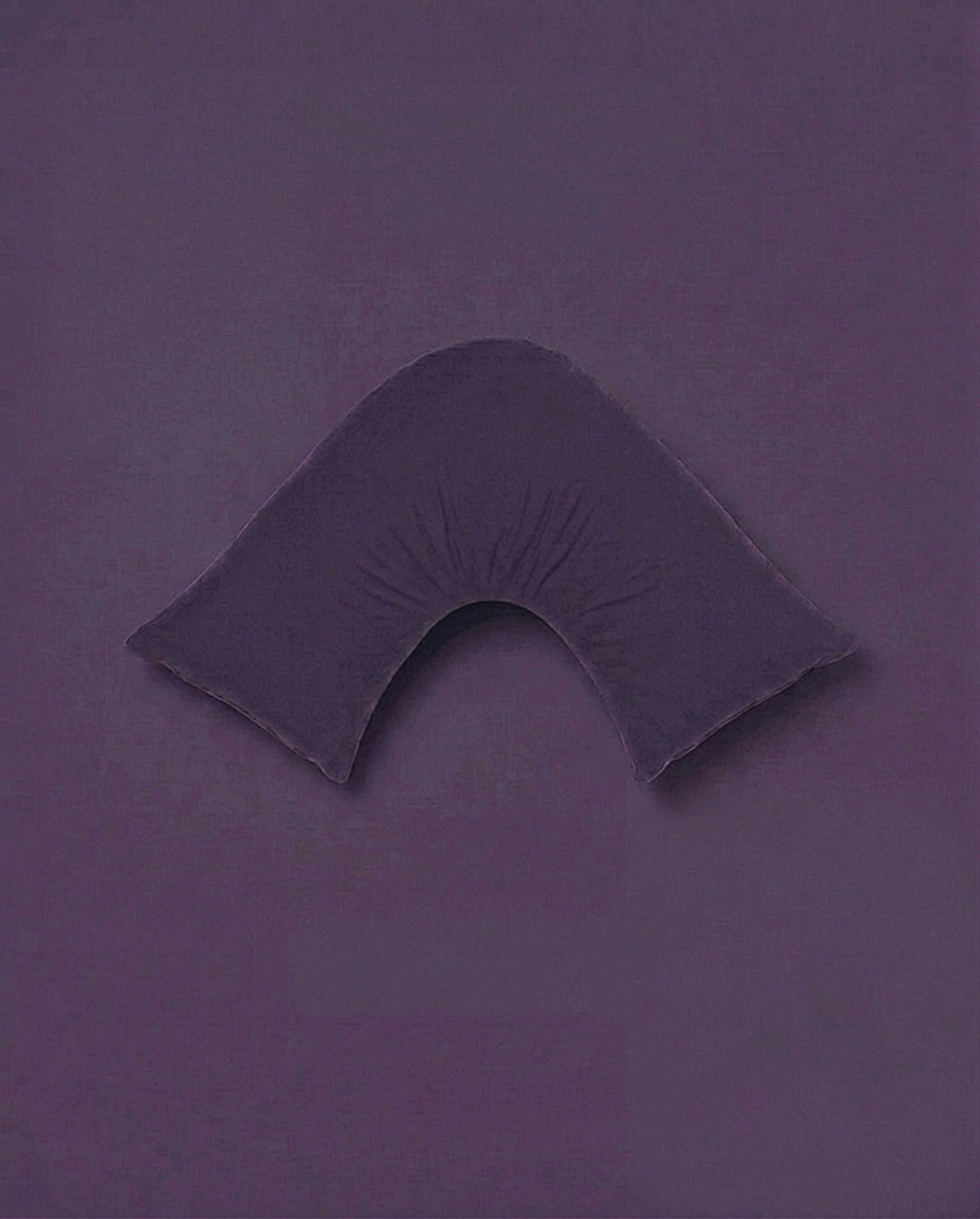 Rapee CUDDLE U™ Signature Microfibre Pillow Cover – 75 x 75 cm – Smoke Purple