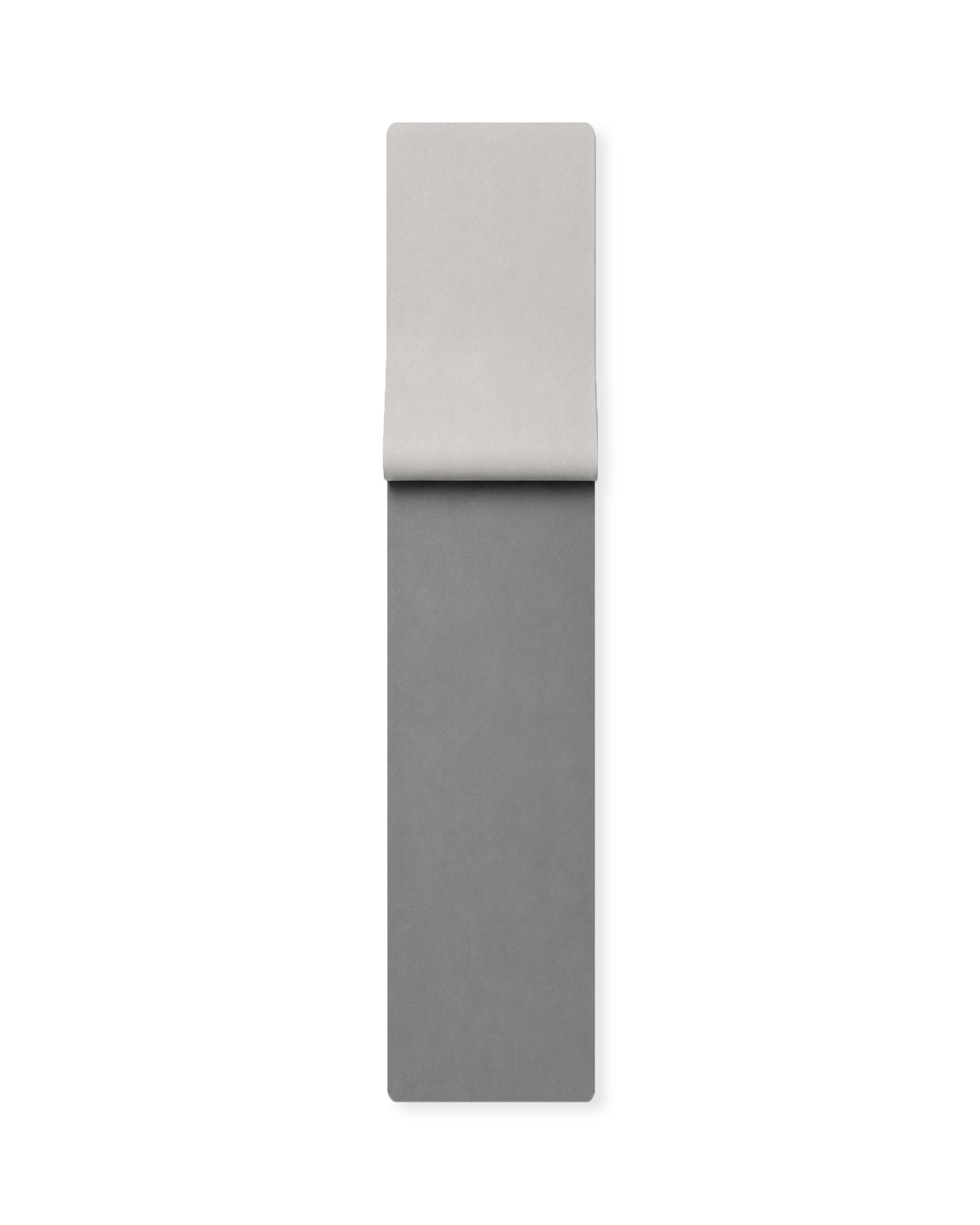 Rapee Pave Reversible PU Table Runner – Slight Shimmer – 33 x 135 cm – Grey/Silver