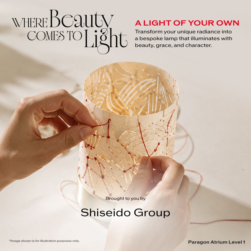 A Light of Your Own Workshop by Shiseido Group - Metro Singapore Departmental Store - Celebrating 69 Years in SG