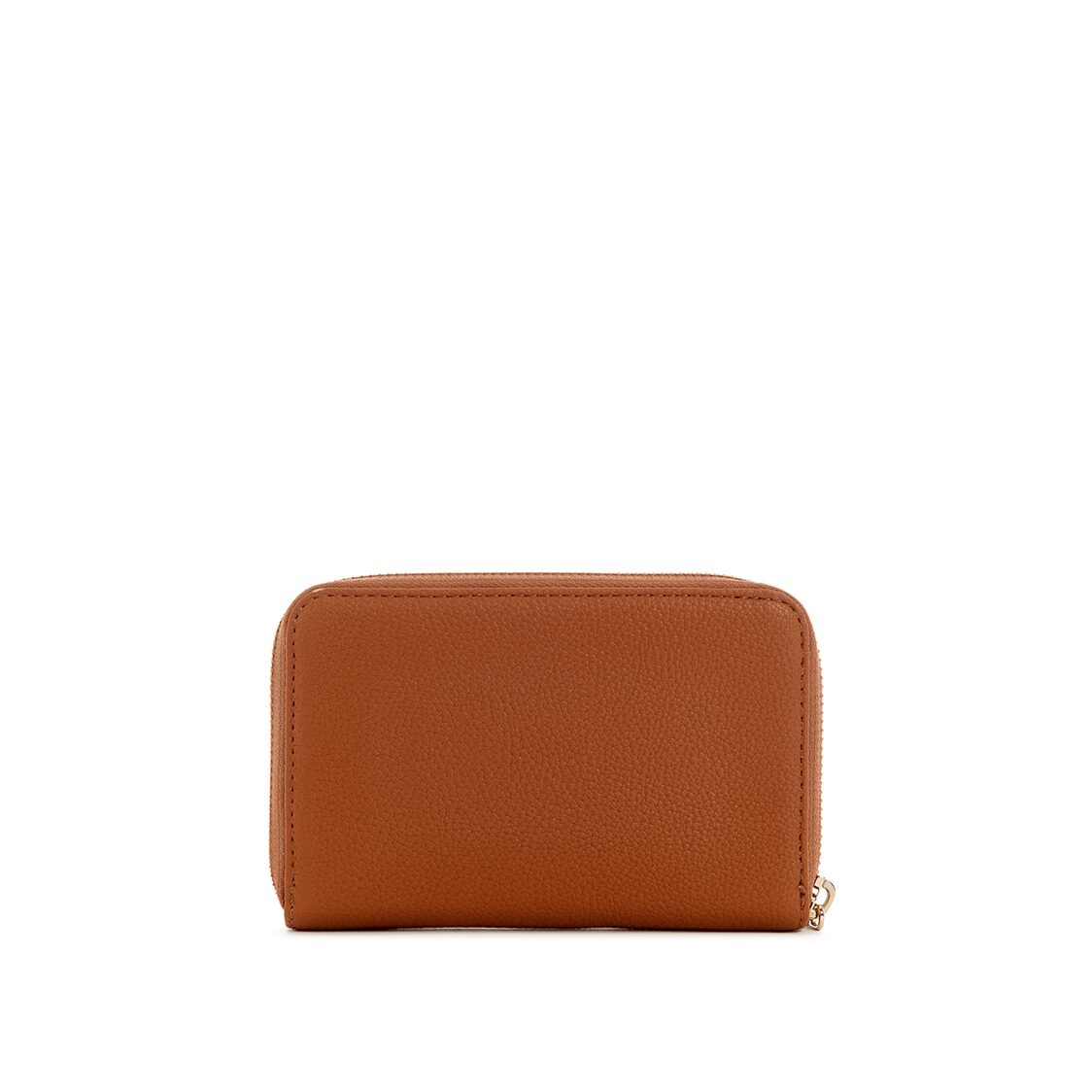 Guess Calebra Slg Medium Zip Around,Cognac