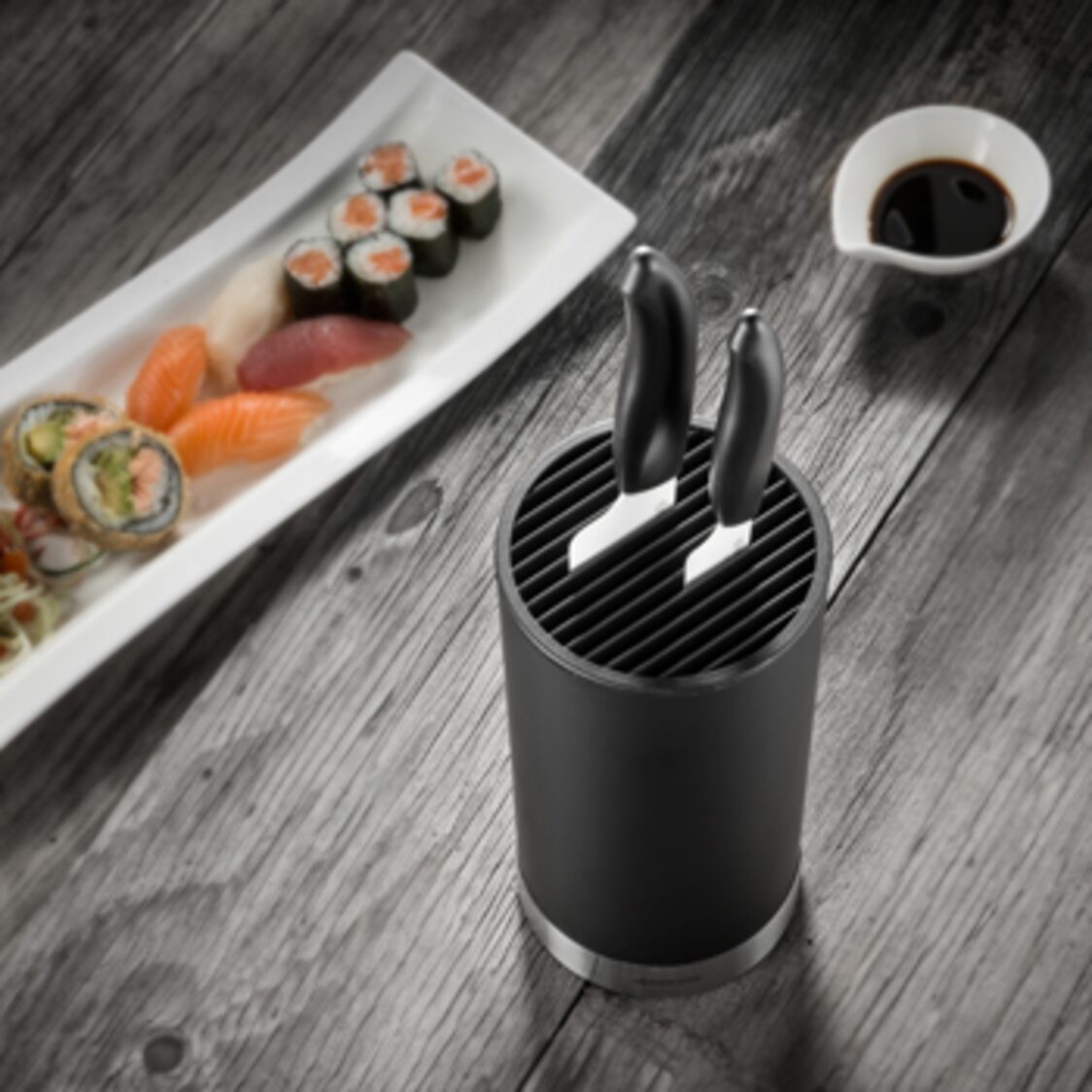 Kyocera Universal Knife Block - Black (KB-U-BK)