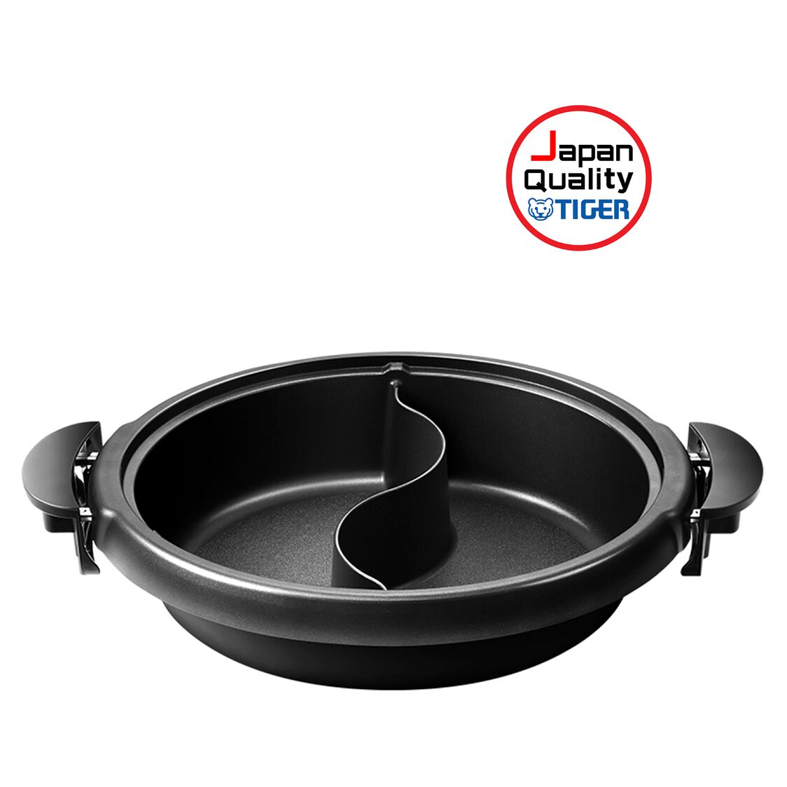 TIGER Two Compartment Deep Pan (Yuan-Yang Pot) for CQD-B10S Use (CQD-1608)