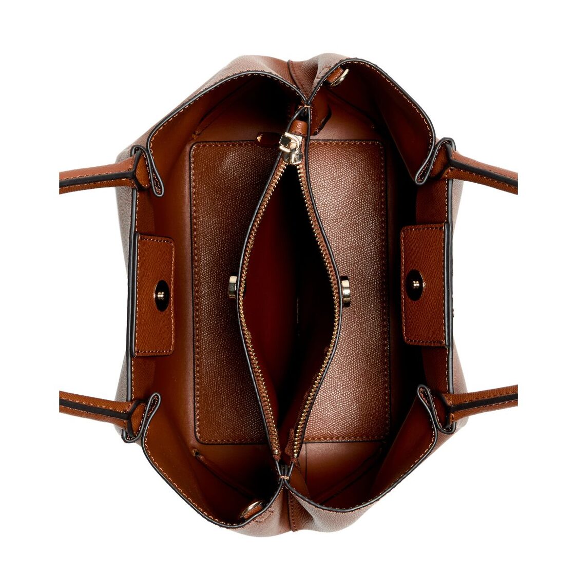 Guess Amorette Girlfriend Satchel - Cognac