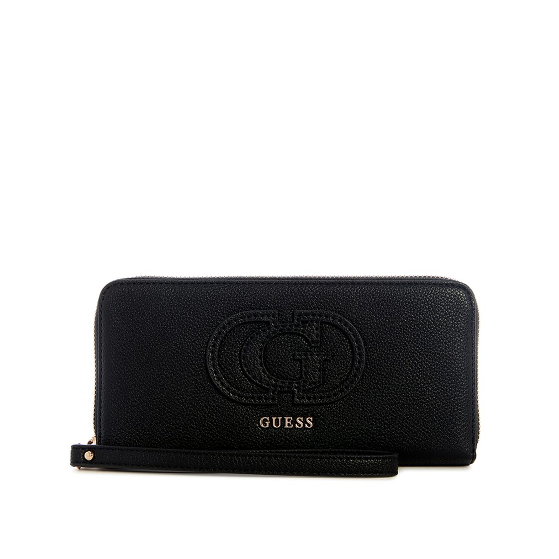 CALEBRA SLG LARGE ZIP AROUND,BLACK