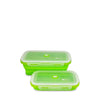 Travel Joy Eco Food Grade Silicone Foldable Lunch Box (1200ml)