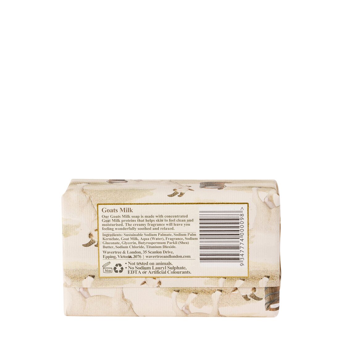Wavertree & London Goats Milk Soap Bar 200g