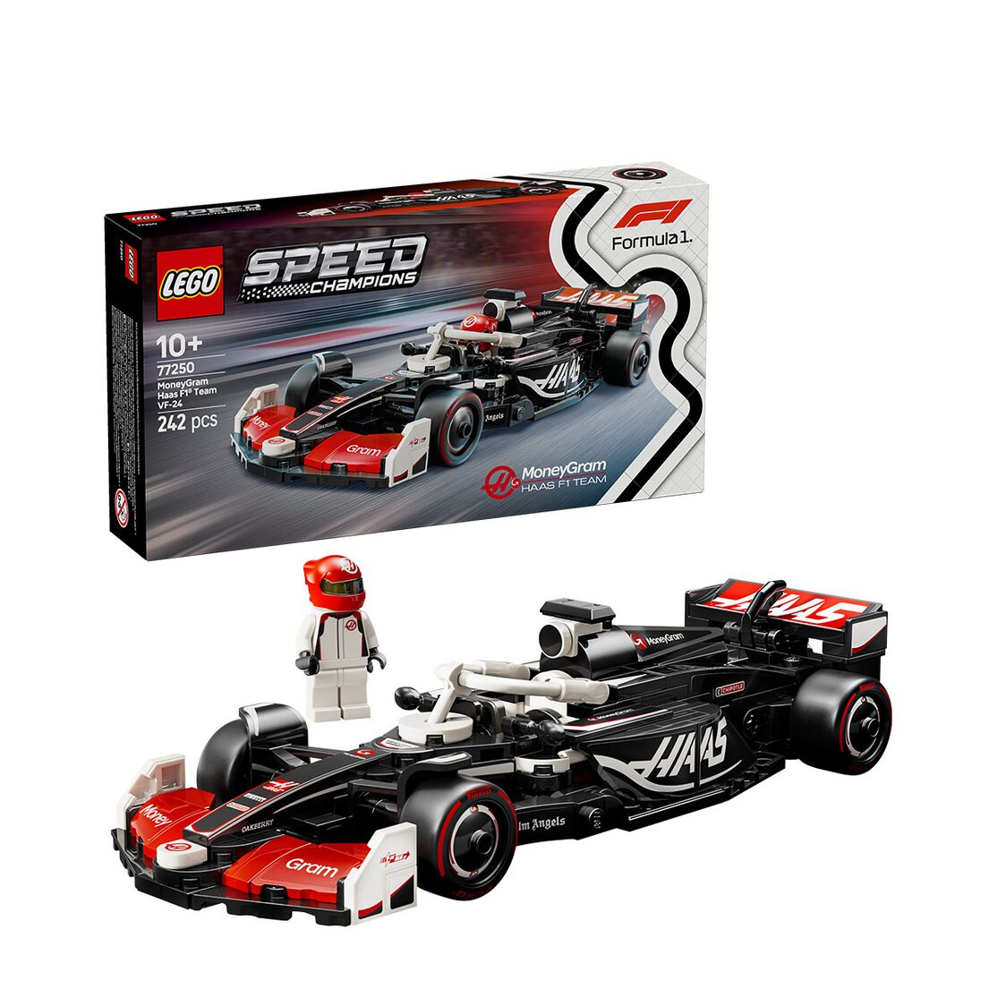 Lego MoneyGram Haas F1® Team VF-24 Race Car 77250