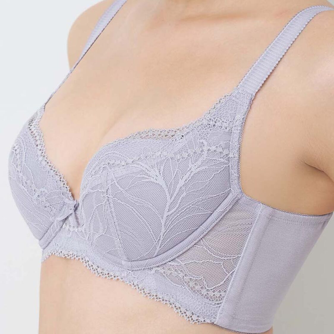 Triumph Sculpt Eclipse Wired Push Up Bra Smoky Lilac