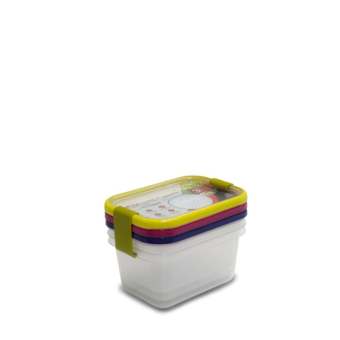 Omada Sanaliving 3 Containers 0.5l - Assorted