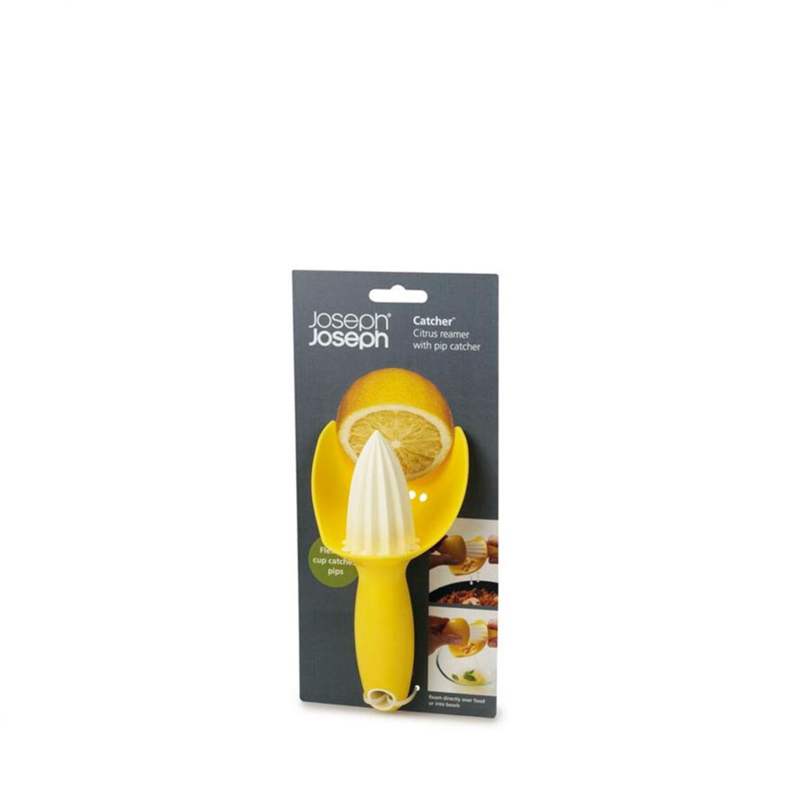 Joseph Joseph Catcher - Citrus Reamer (Yellow) 16.5x8.5x7cm - 20028