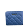 Mel&Co Quilted Bifold Snap Wallet With Zip-Around Compartment
