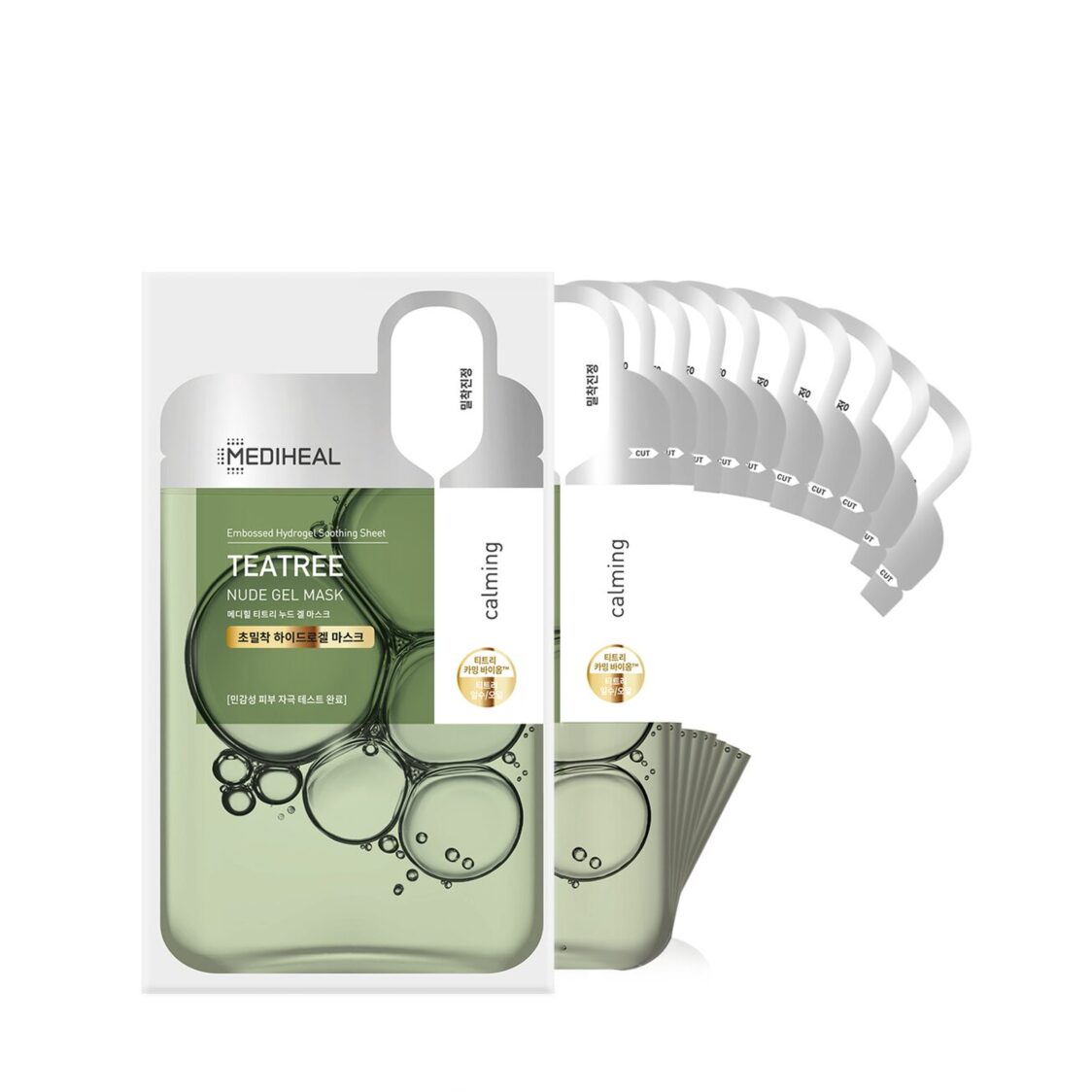 Mediheal Teatree Nude Gel Mask Box 10s  505843
