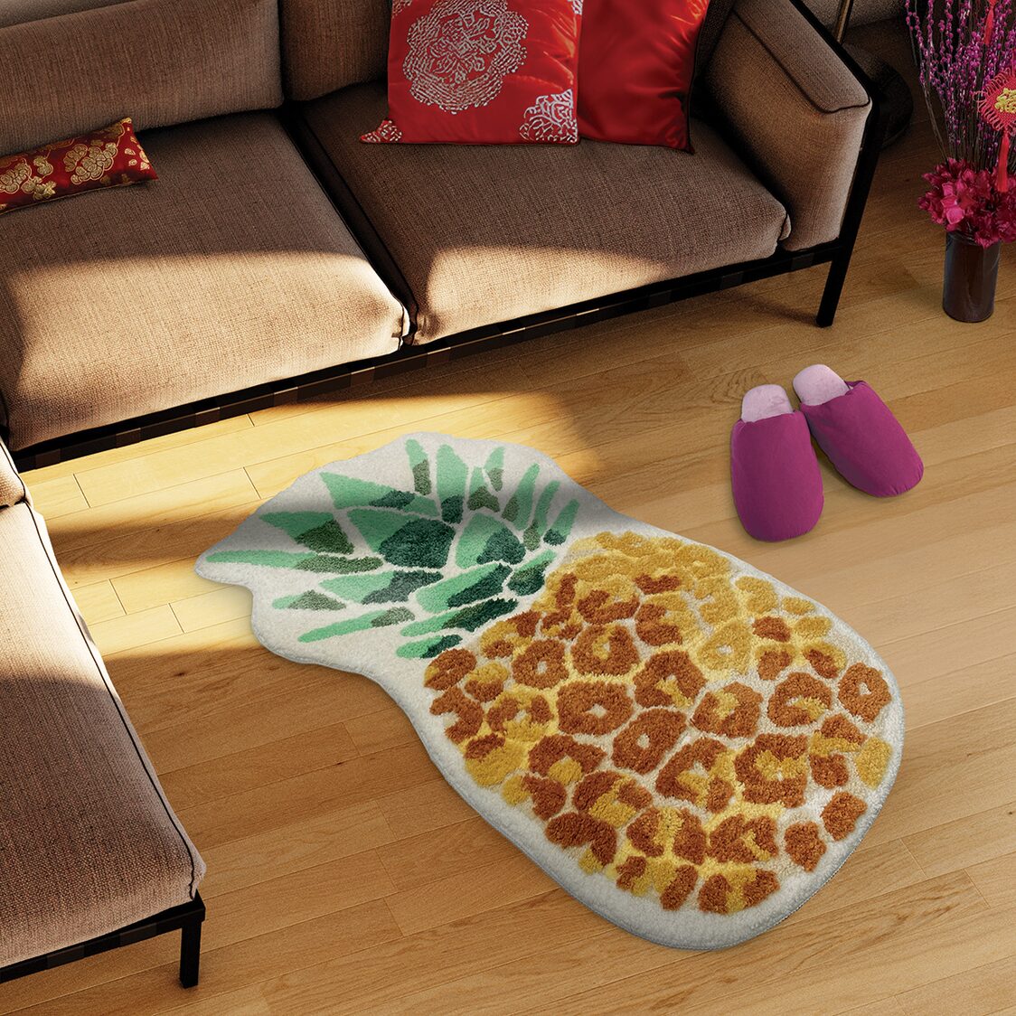 Charles Millen Signature Collection Tapestry 100% Microfibre Anti-Slip Mat – Tango