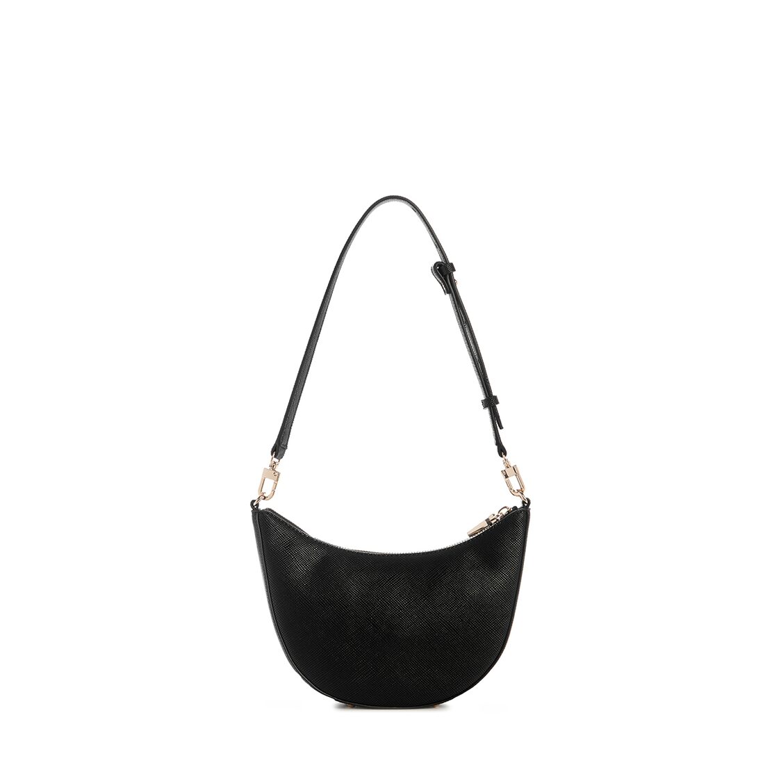 Guess Fedana Mini Top Zip Shldr Bag,Black