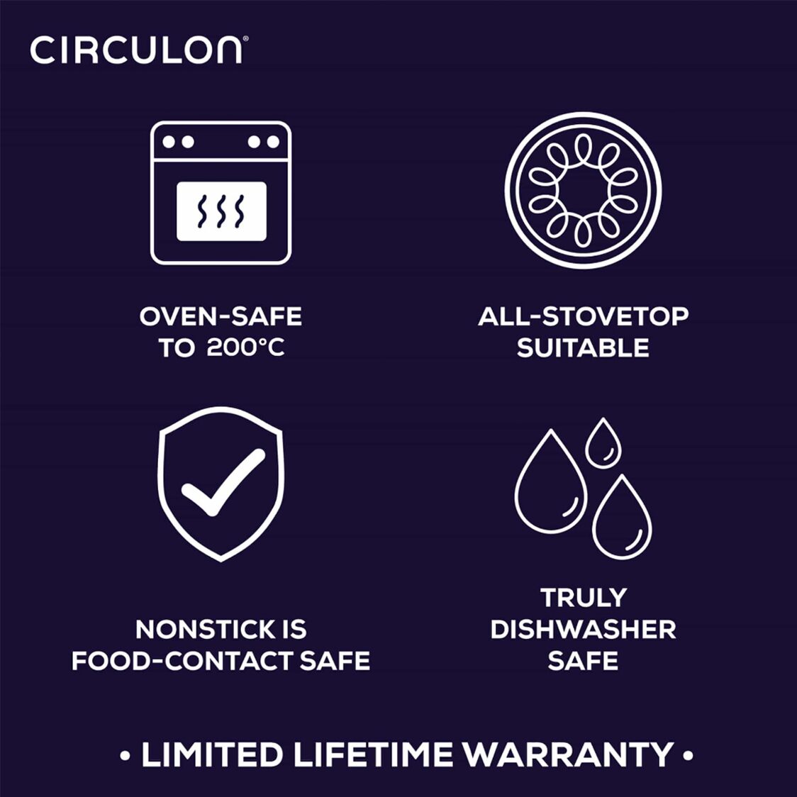 Circulon ScratchDefense A1 36cm Covered Wok