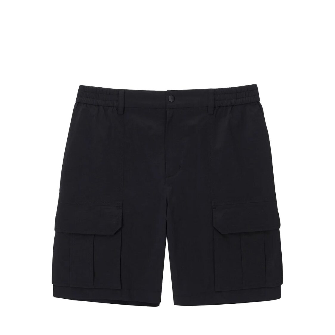 Mind Bridge Out Pocket Half Pants Black