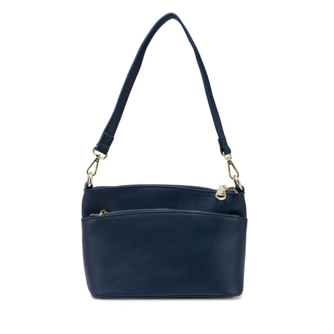 Mel&Co Faux Leather Shoulder & Sling Bag Navy
