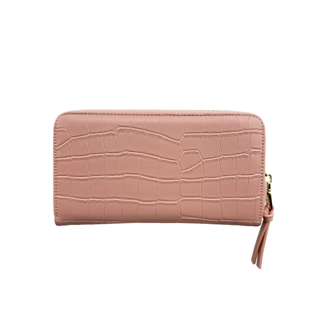 Mel&Co Croco Zip-Around Long Wallet