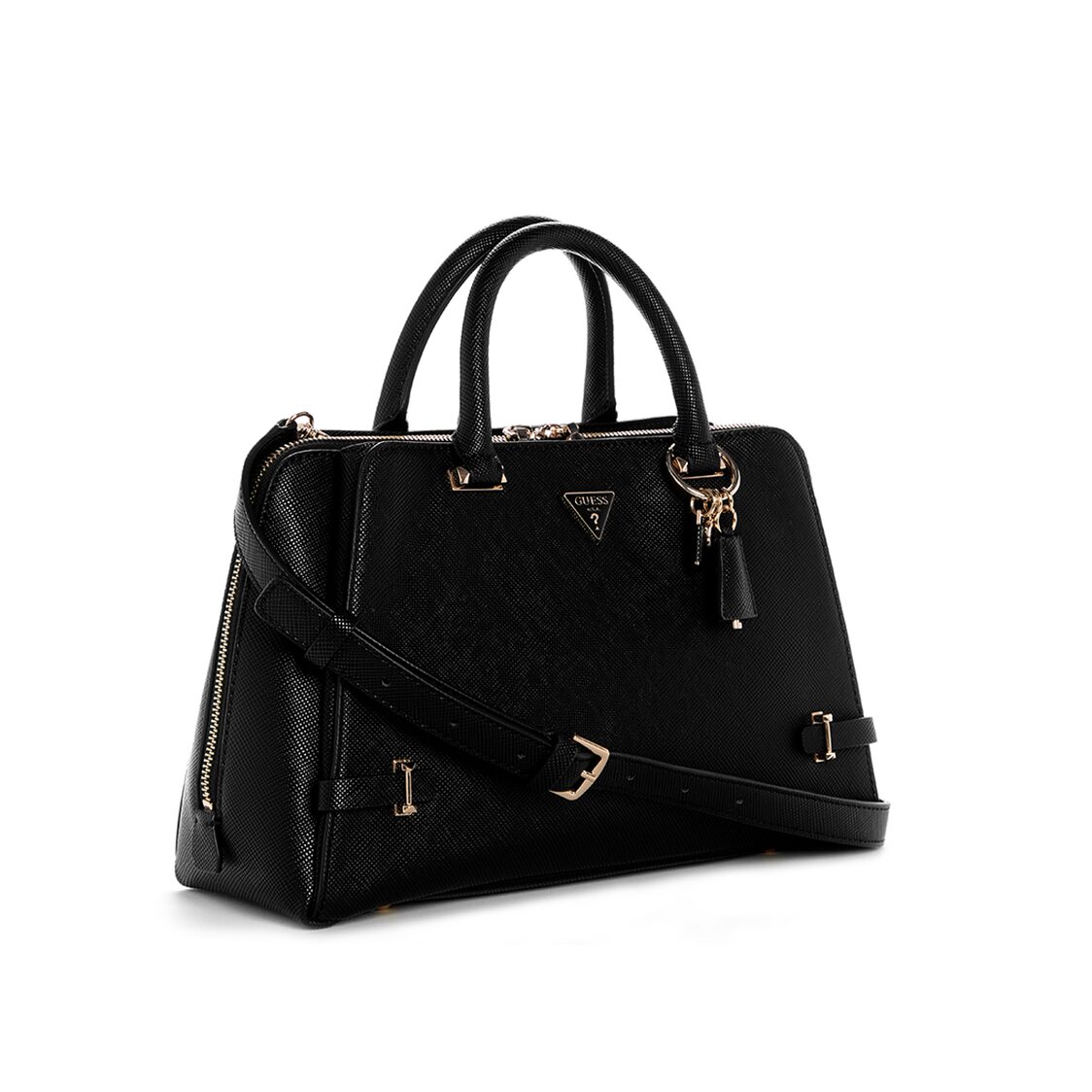 ROSALBA GIRLFRIEND SATCHEL,BLACK