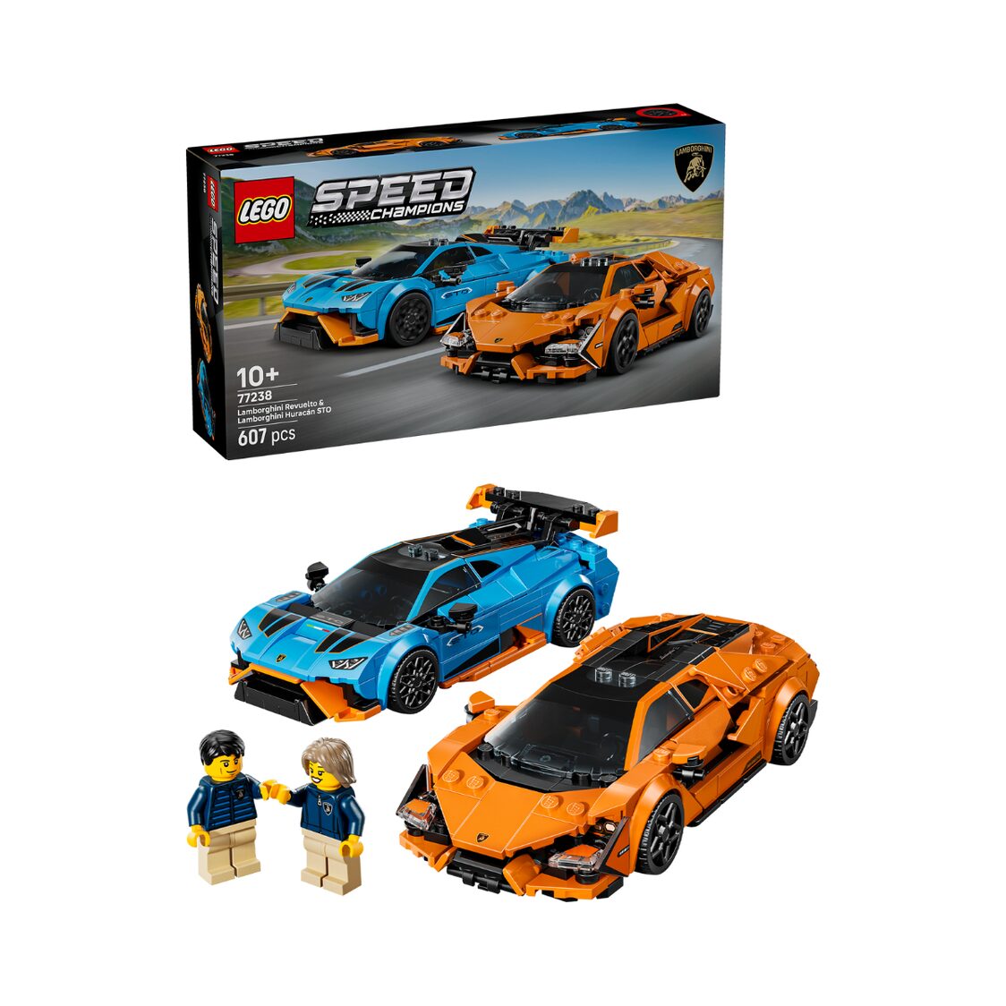 Lego Lamborghini Revuelto & Huracán STO 77238