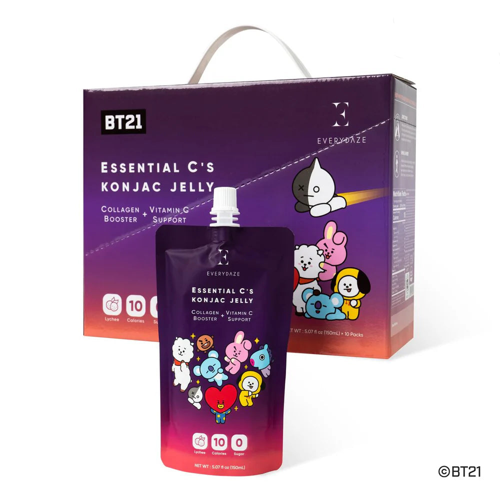 Everydaze Essent Konjac Jelly 10 Packs (Bt21)