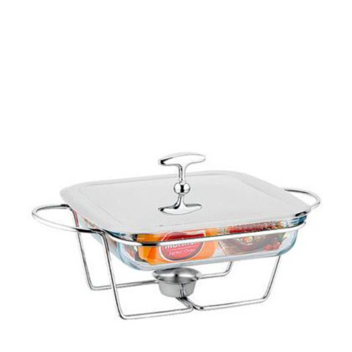 GMI Glass Warmer 2.0L Square W/S.Steel Rack EB-1442