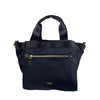 Mel&Co Nylon Satchel Top Handle With Font Zip Pocket