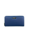 Mel&Co Saffiano Leatherette Zip-Around Long Wallet