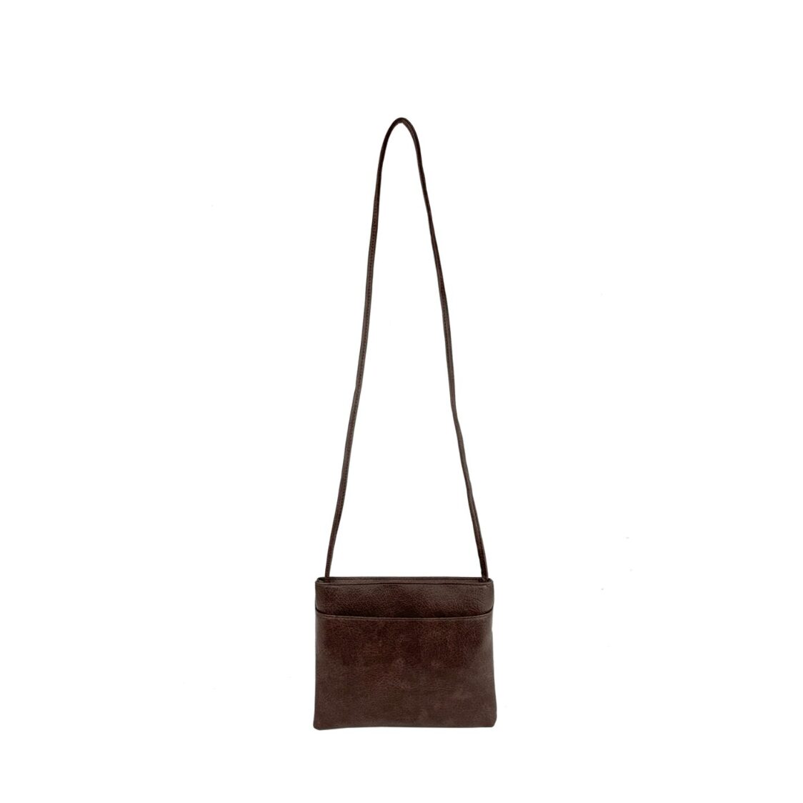 Mel&Co Faux Leather Flat Sling Bag